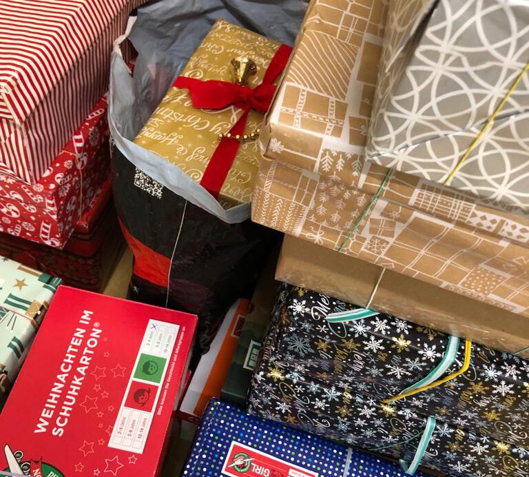 Weihnachten im Schuhkarton